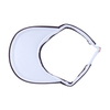 Custom Logo Visor Hat Manufacturer | OEM Open Top Cap with Striped Trim