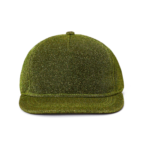 Custom Shiny Snapback Cap with Flat Brim | OEM Fashion Hat Supplier