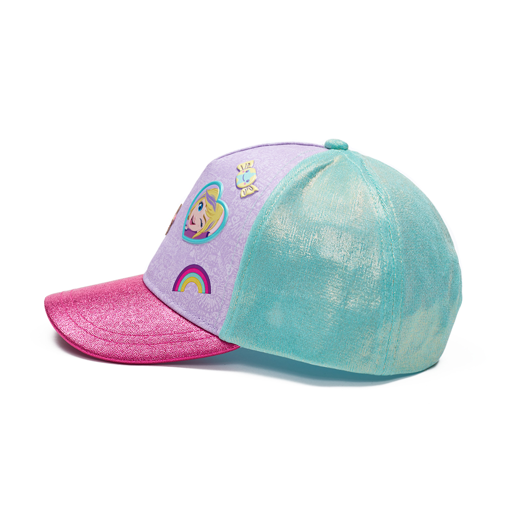 Custom Licensed Character Girls Baseball Cap | Glitter Brim Kids Hats Manufacturer