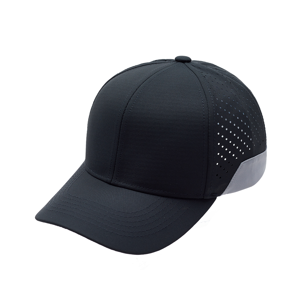 Custom Laser Perforated Mesh Sports Baseball Cap Manufacturer, Performance Caps Wholesale OEM Supplier