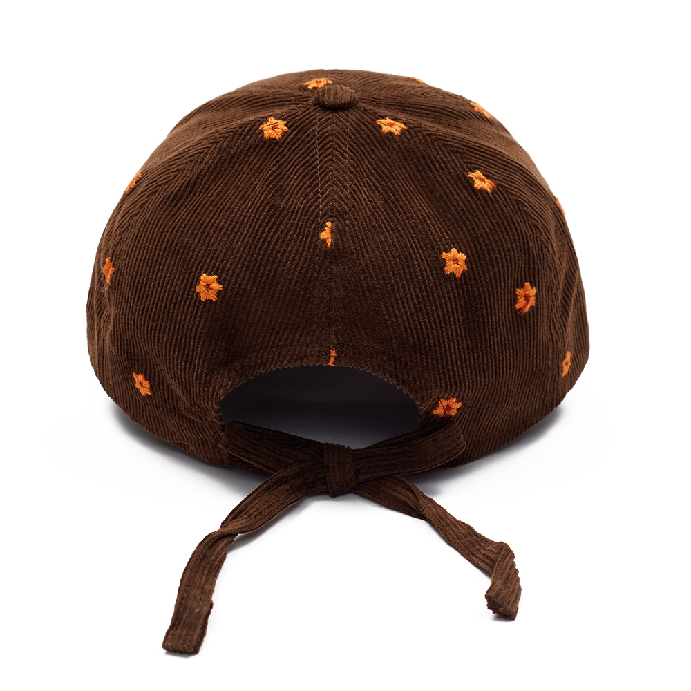 Custom 3D Embroidered Corduroy Dad Hat Manufacturer