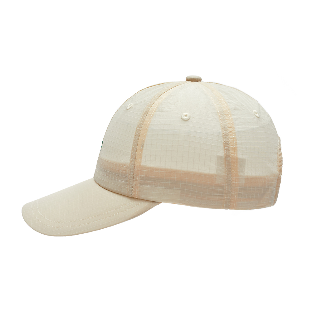 OEM Nylon Baseball Cap with Grid Texture Fabric | Custom Sports Hat Factory