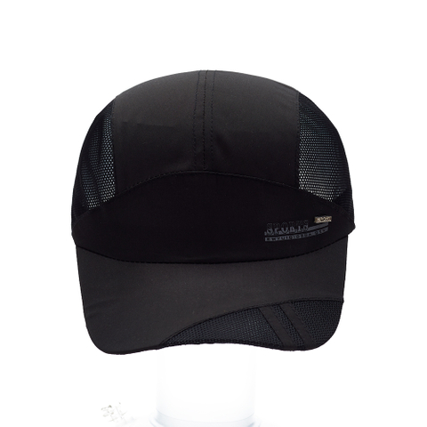 OEM 5-Panel Sports Cap with Reflective Trim | Printed Logo Athletic Hat Factory