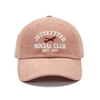 Wholesale Pink Dad Hats with 3D Printed Logo | Custom Logo Caps Supplier