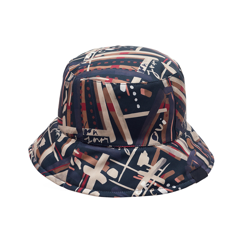 Custom Multi-Color Abstract Bucket Hat Manufacturer | OEM Painted Style Caps Bulk